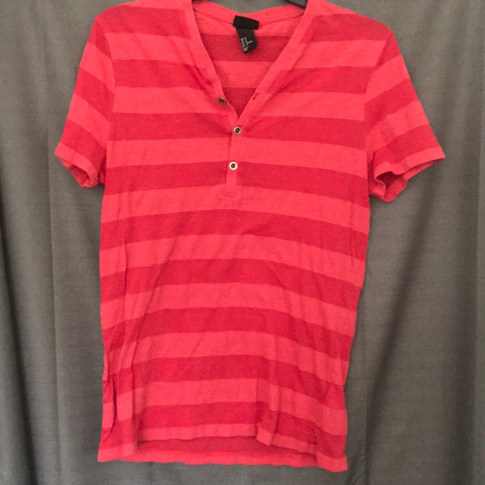 H&M striped Henley